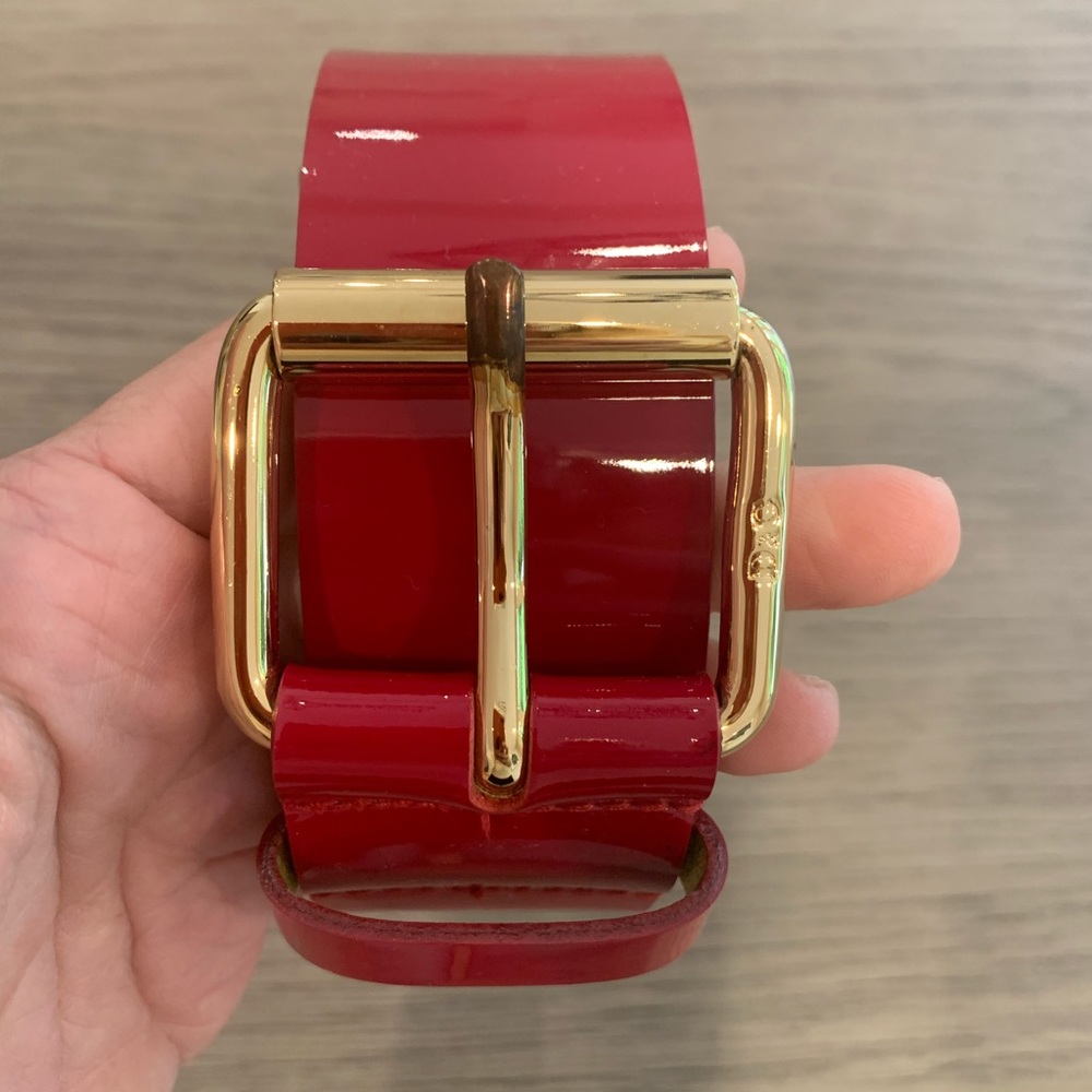 D&G red belt - size 32